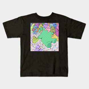 Watermelon Bear Kids T-Shirt